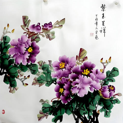 紀念抗戰勝利80周年:韓三平國畫藝術綻放光輝歲月 紀念抗戰勝利80周年:韓三平國畫藝術綻放光輝歲月